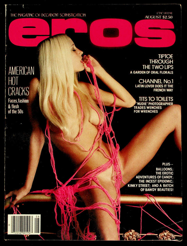 Eros Adult Magazine August 1970/1980s American Hot Cracks & More 082026hrp-87