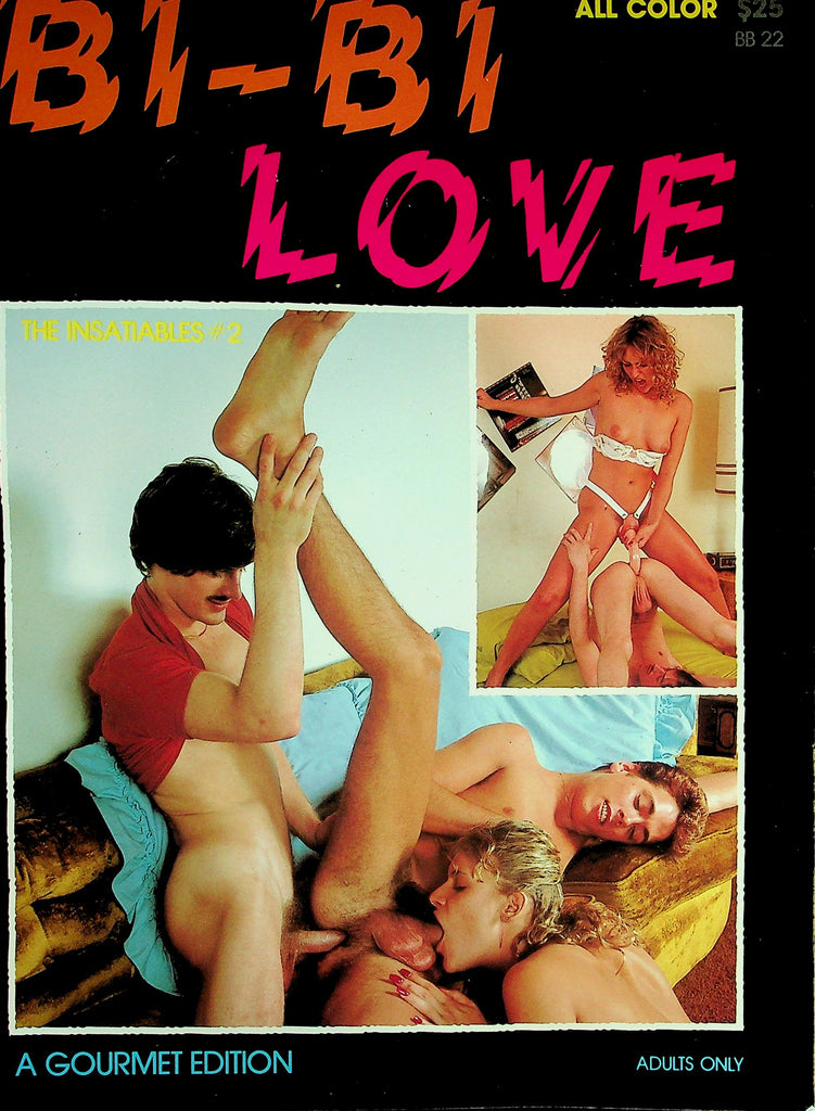 Bi-Bi Love Bisexual Magazine  #2 1980's  Gourmet Edition   081526lmp-GSC
