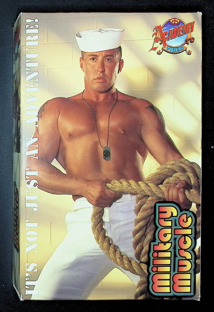 Military Muscle Academy Video Gay VHS 1994 Blue Blake Sean Richards 071125DMVHS