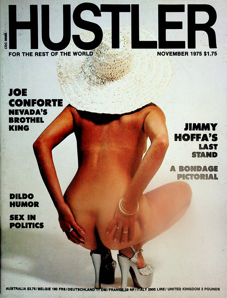 Hustler Magazine  Hustler Honey Centerfold Girl Amber  November 1975    121024lm-p