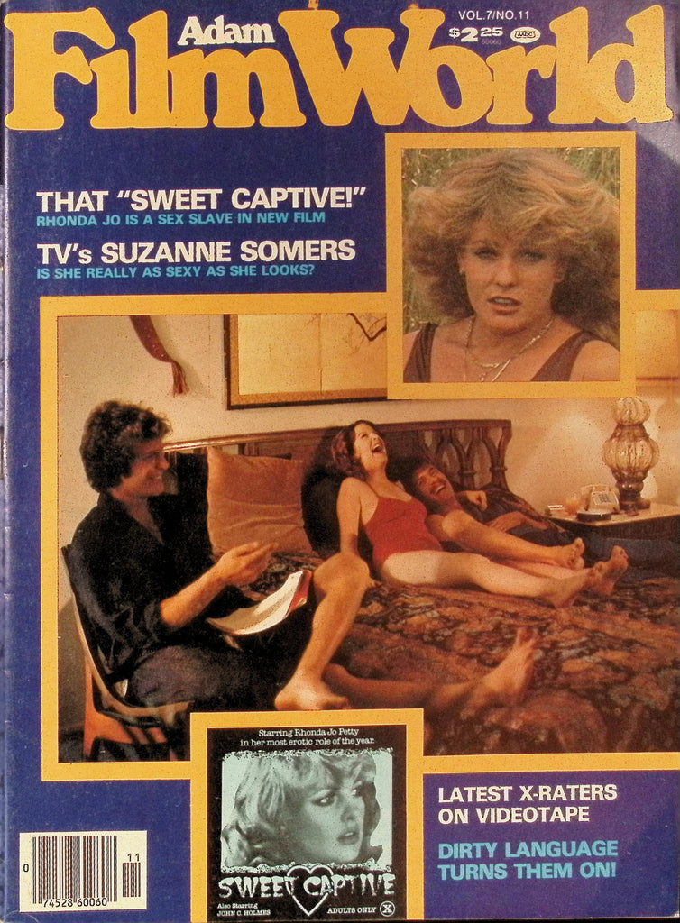 Adam Film World Vol 7 #11 Rhonda Jo Petty Suzanne Somers John Holmes 122425AMP