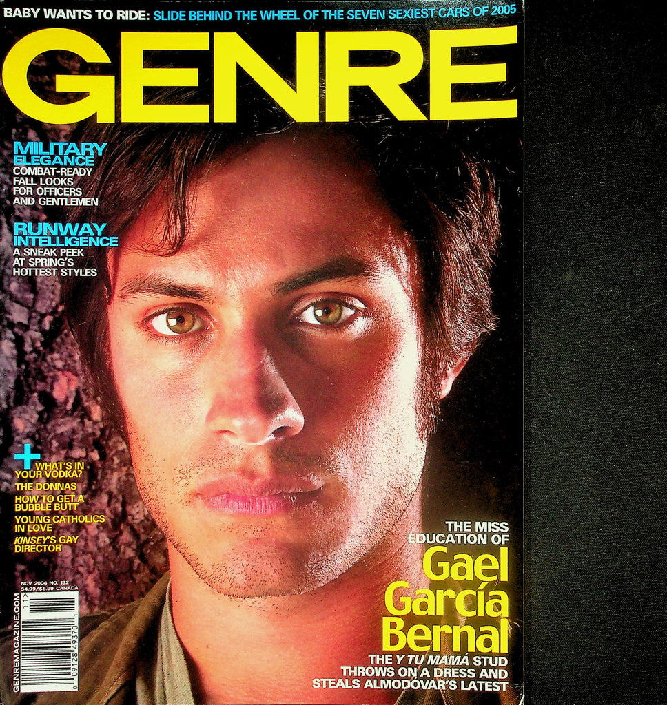Genre Gay Interest Magazine  The Miss Education Of Gael Garcia Bernal  November 2004   042326lmp
