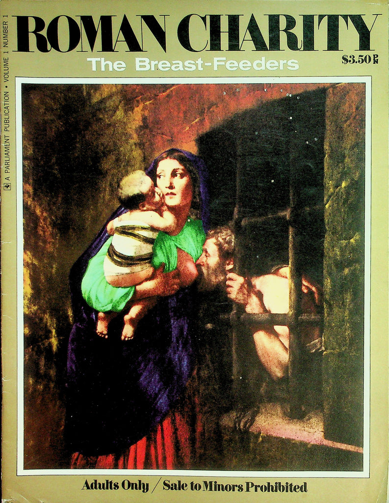 Roman Charity Magazine  The Breast-Feeders / What Drives Men To The Breast?  vol.1 #1 1974  Parliament  082226lmp-GSC