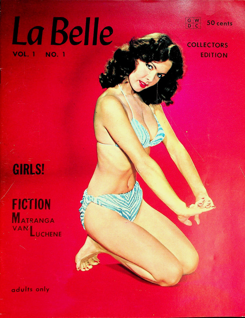 La Belle Magazine   La Belle's Gourmet / Night Thoughts  vol.1 #1  1960  Collector Edition    061226lmp-GSC