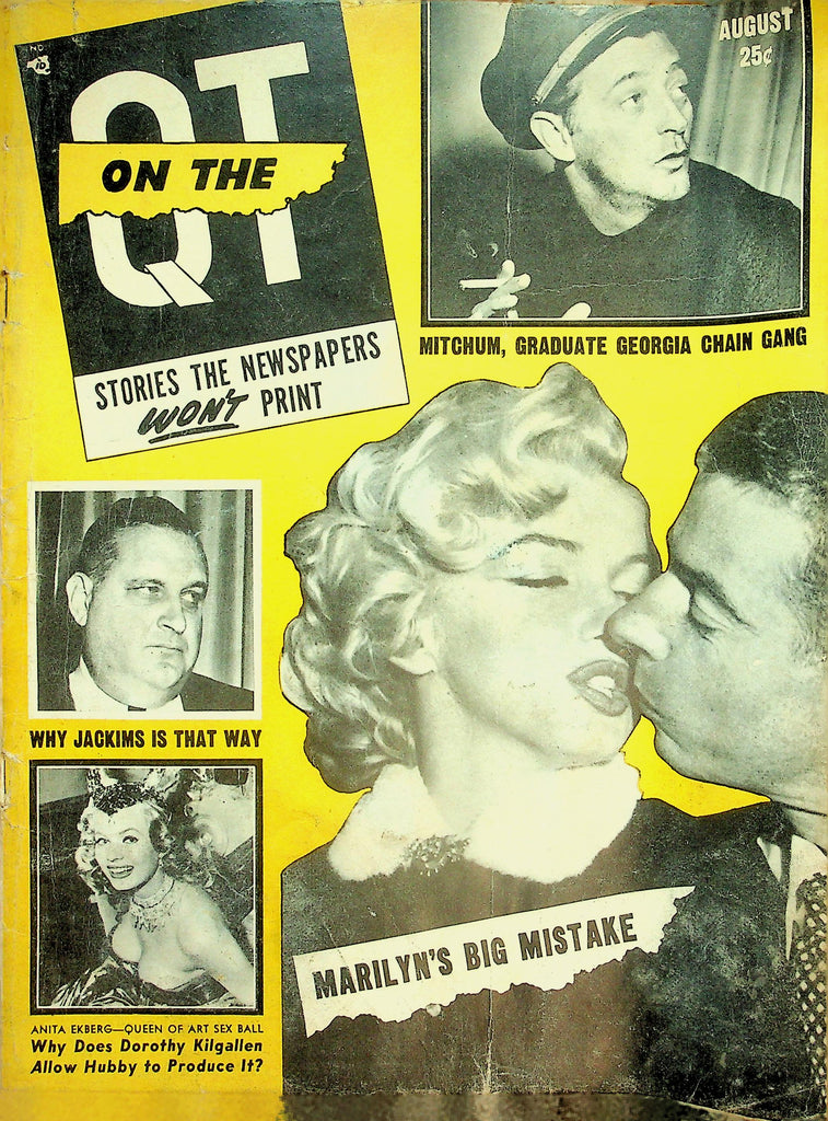 On The QT Magazine   Marilyn Monroe / Anita Ekberg  August 1955    052926lmp-GSC