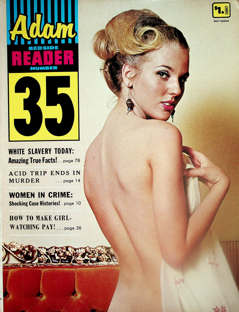 Adam Bedside Reader Magazine  #35  1968     111725lm-p