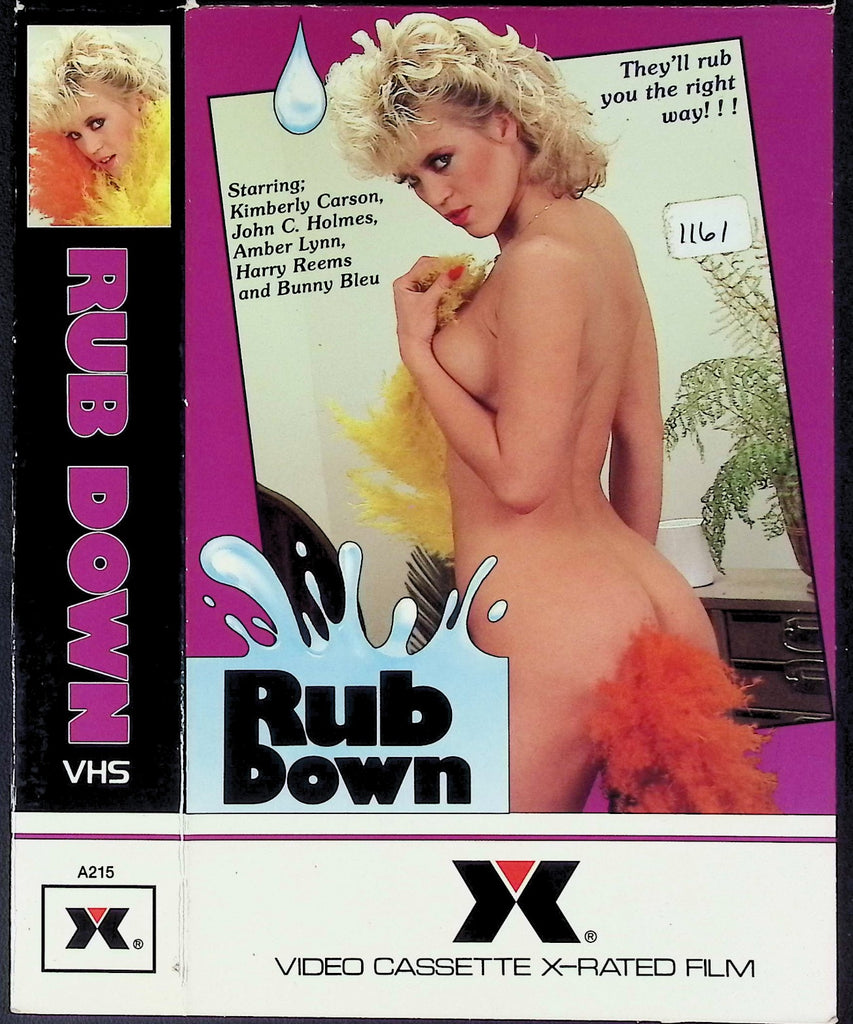 Rub Down Kimberly Carson John C. Holmes Amber Lynn Adult VHS VCX 032426AKVHS3