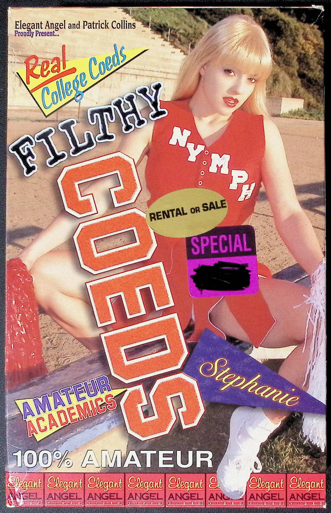 Real Filthy Coeds Elegant Angel Productions VHS 1997 103124JKVHS4