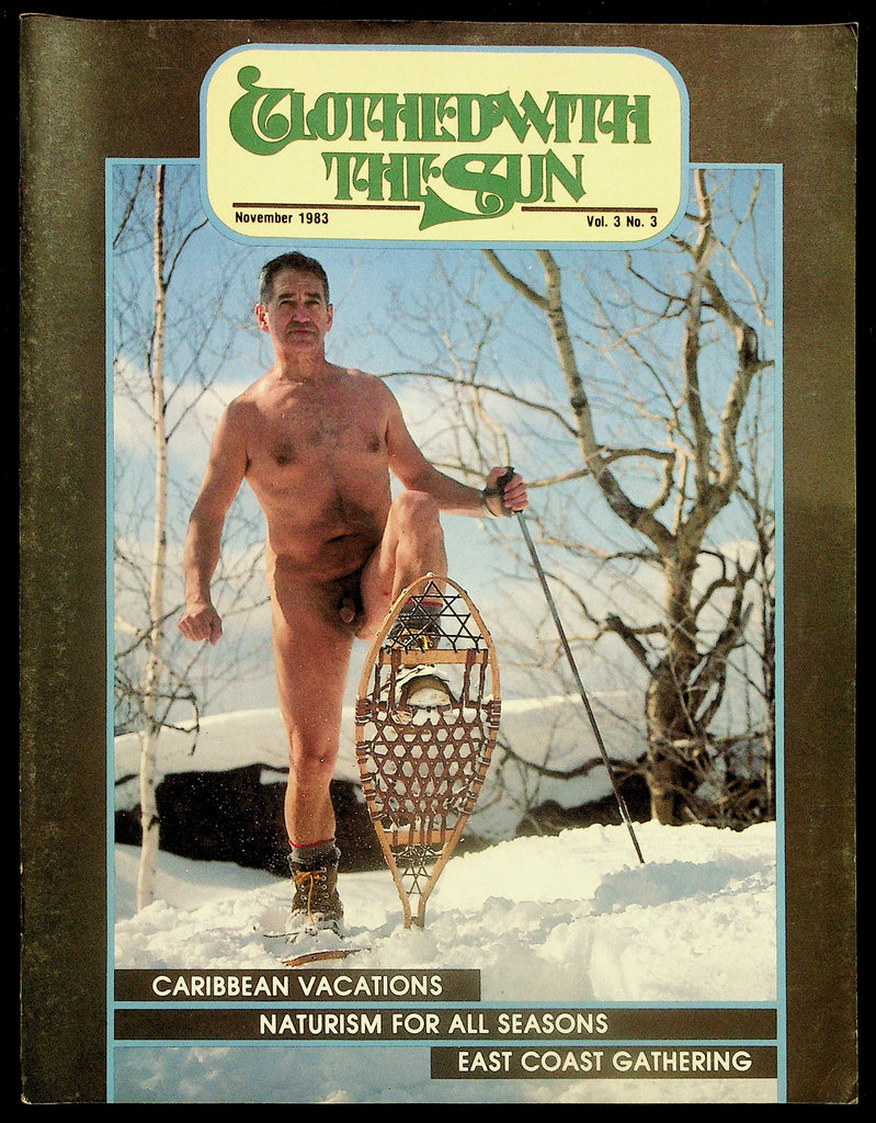 Clothed With The Sun Nudist Magazine V3, No. 3 November 1983 082426hrp-100