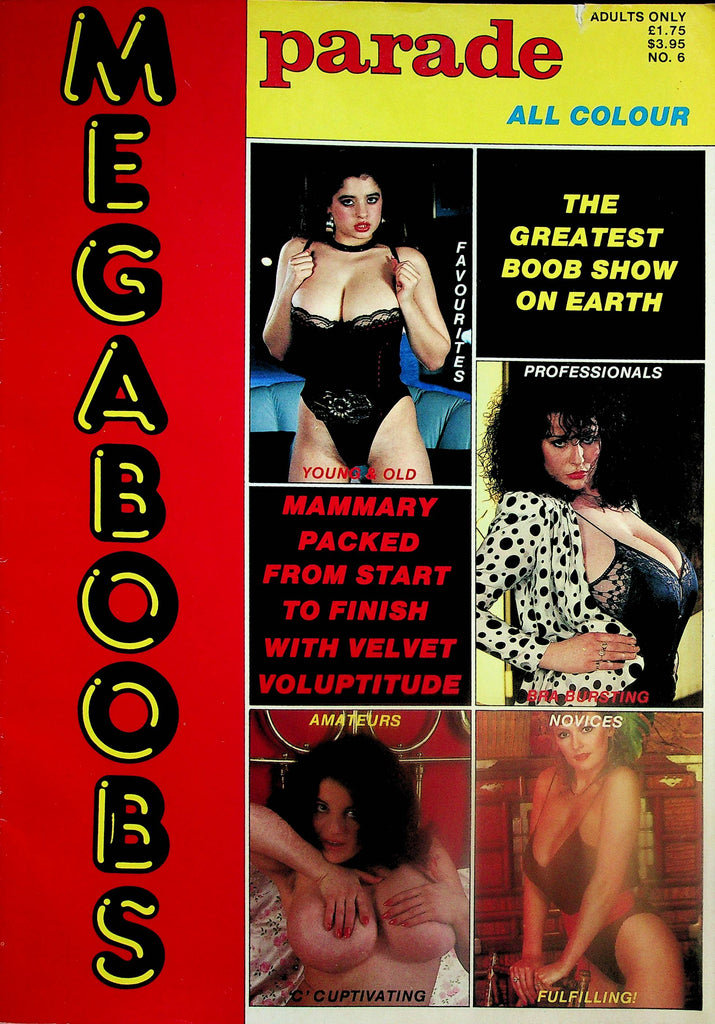 Parade Megaboobs Magazine  Christy Canyon, Stacey Owens  #6  1980's    042825lm-p