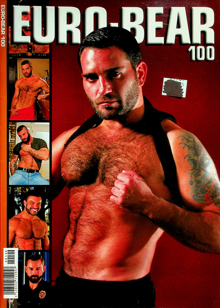 Euro-Bear German/English Gay Magazine  Cover Guy Edu Boxer #100  1990's  041826lmp