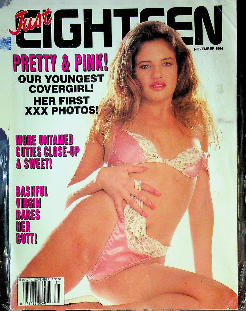 Stag Just Eighteen Magazine Virgin Bares Her Butt November 1994 042724RP