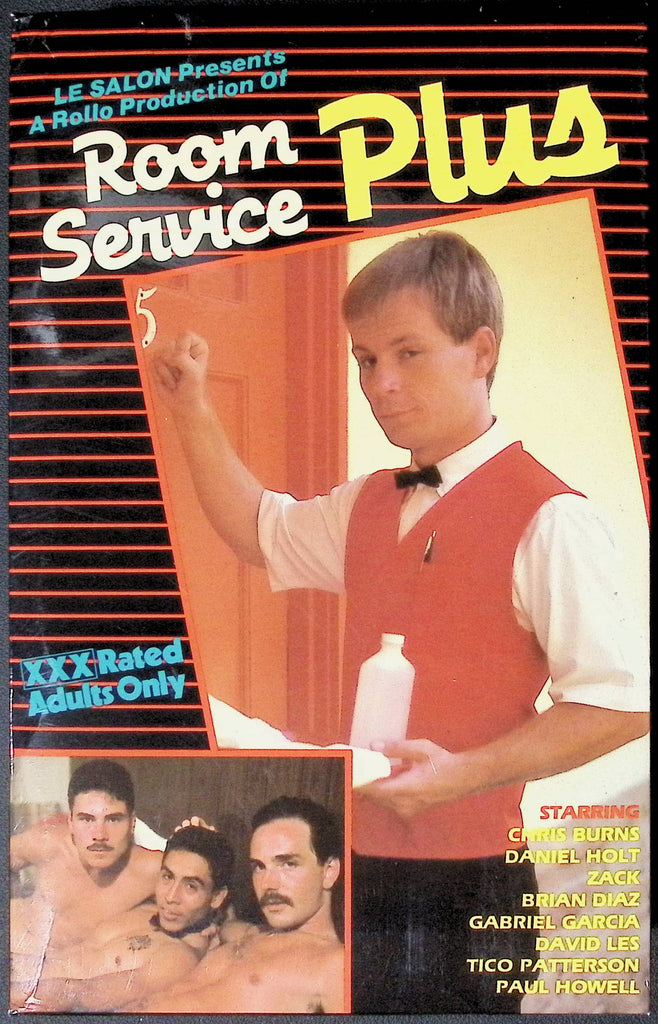Room Service Plus Rollo Productions Gay VHS 1983 092724JKVHS