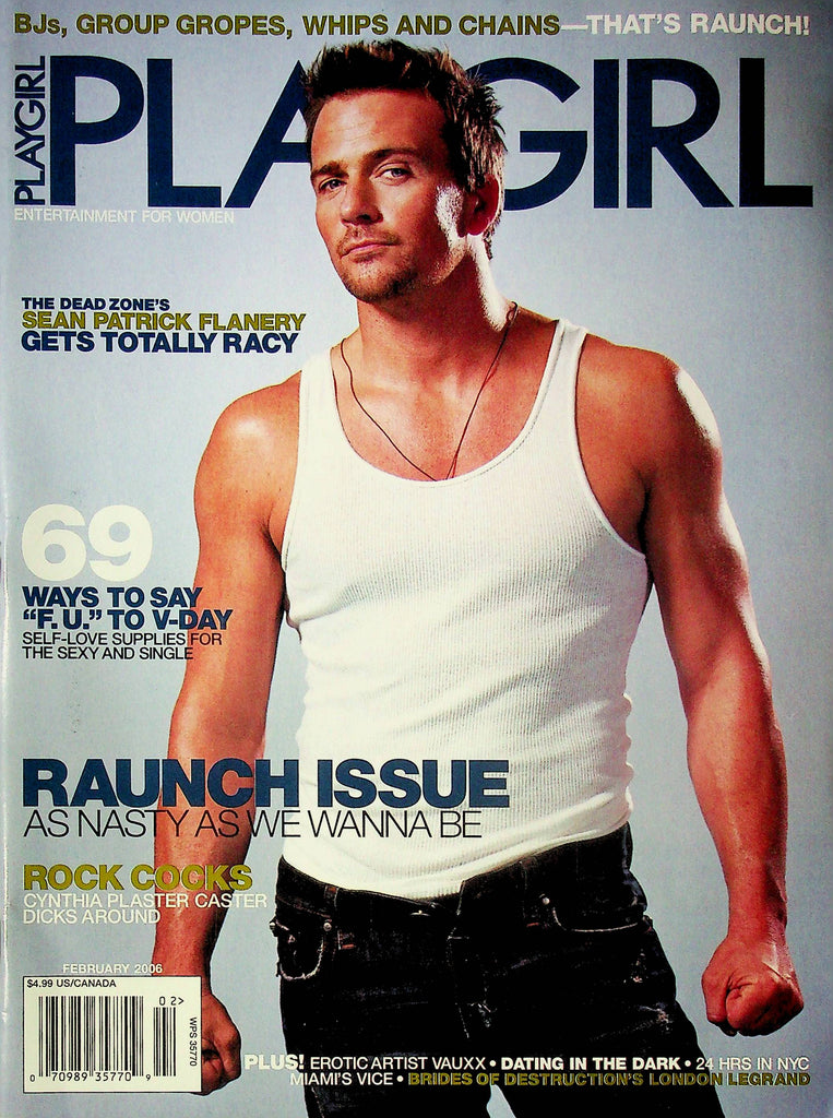 Playgirl Magazine Sean Patrick Flanery & Cynthia Plaster February 2006 041924RP