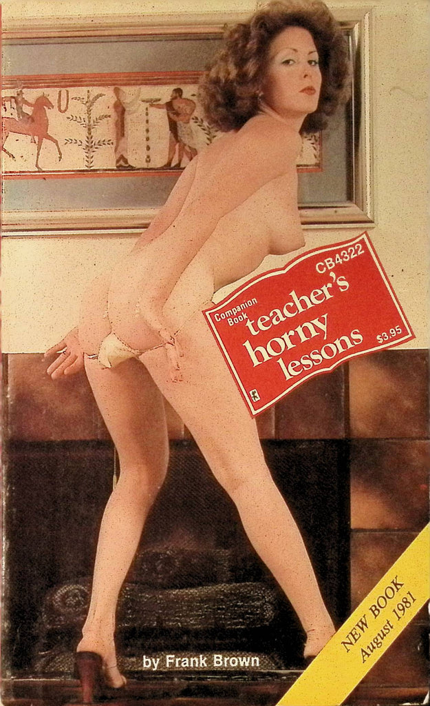 Teacher's Horny Lessons CB4322 August 1981 Greenleaf Classics Adult Paperback Novel 071025AMP