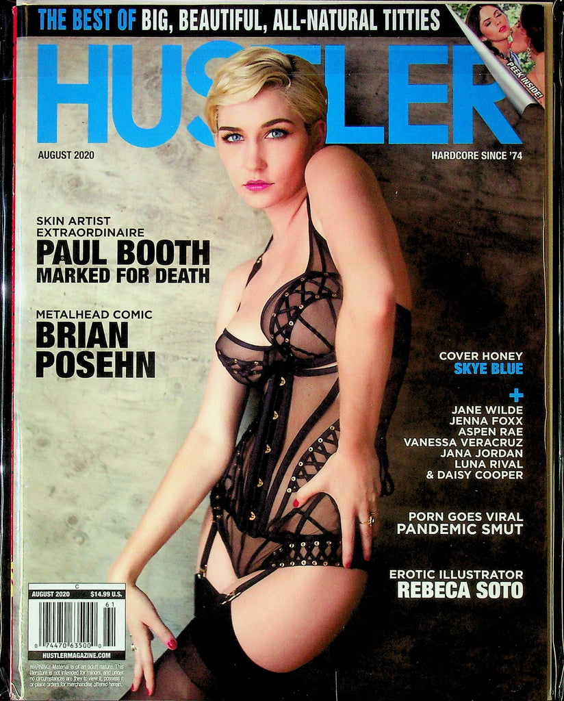 Hustler Magazine Ft. Skye Blue & Jane Wilde August 2020 092925RP-