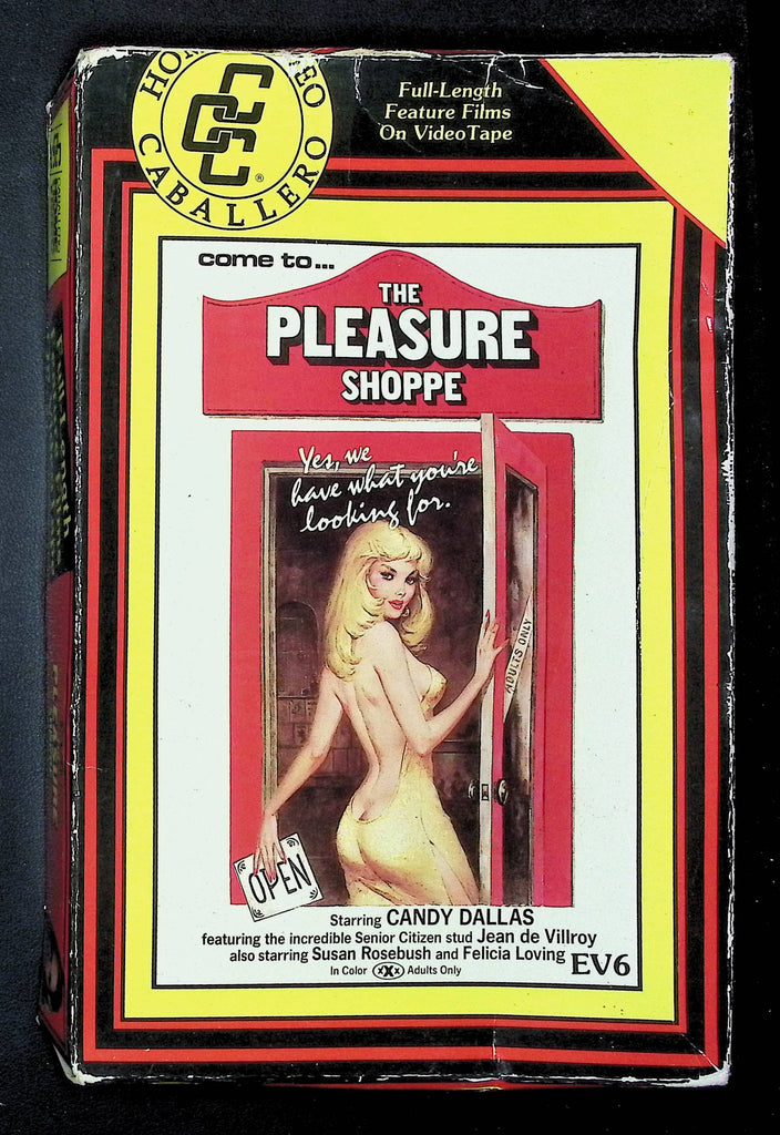 The Pleasure Shoppe Caballero VHS 1980 Candy Dallas Susan Rosebush 041125DMVHS