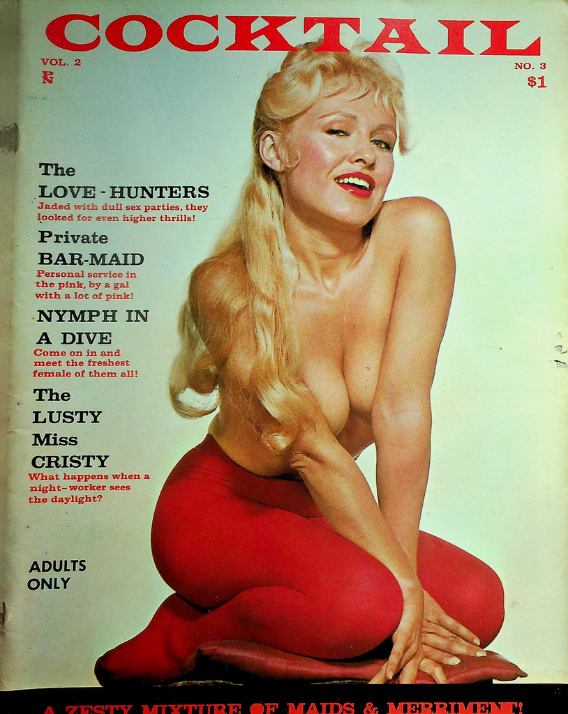 Cocktail Vintage Magazine  The Love-Hunters / Nymph In A Dive  vol.2 #3 1961    100526lmp-GSC