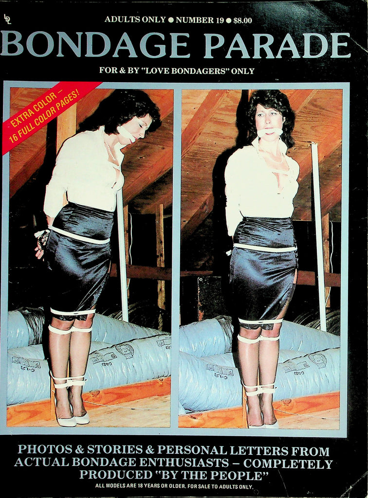 Bondage Parade Magazine   Covergirl 'L" Of Texas #19  March 1986    London Enterprises   033026lmp