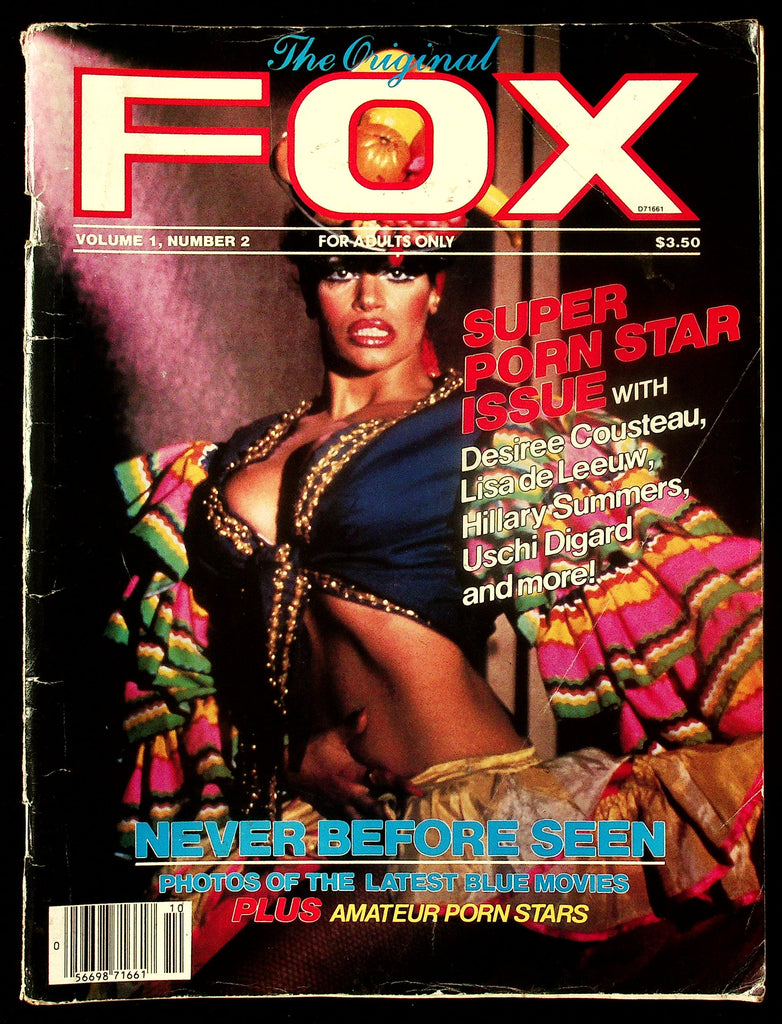 The Original Fox Pictorial - "Desiree Cousteau & More!" Vol 1, No. 2 / Oct. 1982 081226hrp-77