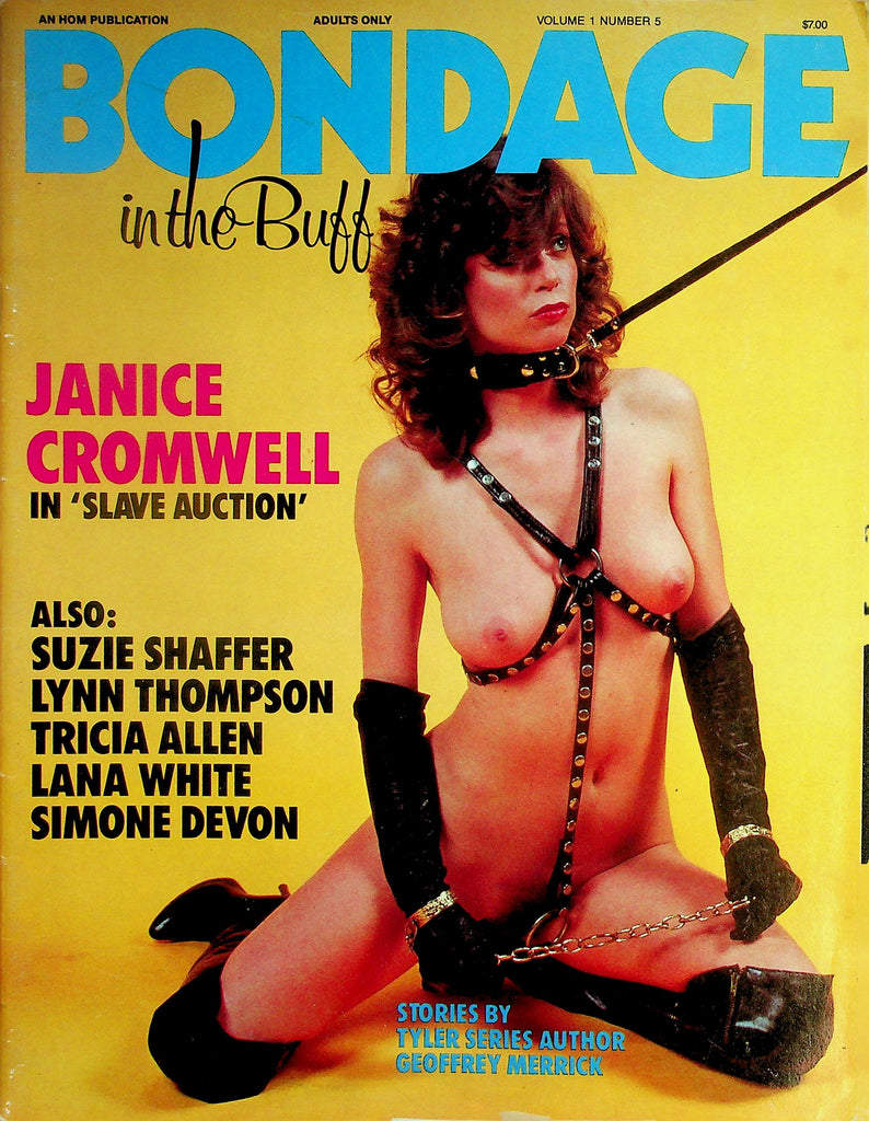 Bondage In The Buff Magazine  Janice Cromwell, Simone Devon and More vol.1 #5 1985 by HOM     102626lmp2-GSC