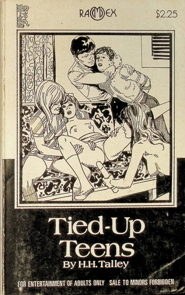18+ Tied-Up Teens by HH Talley R-125 1975 Ramex Star Distributors Adult Paperback Novel 090325AMP