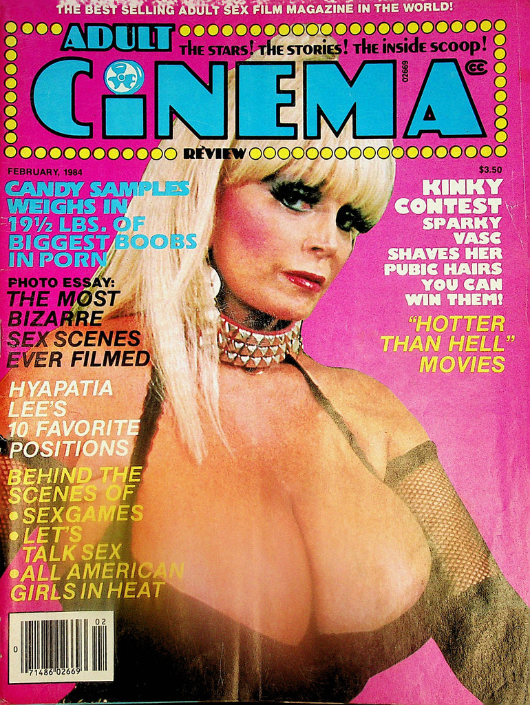 Adult Cinema Review Magazine   Candy Samples / Hyapatia Lee and More!  February 1984  011125lm-p