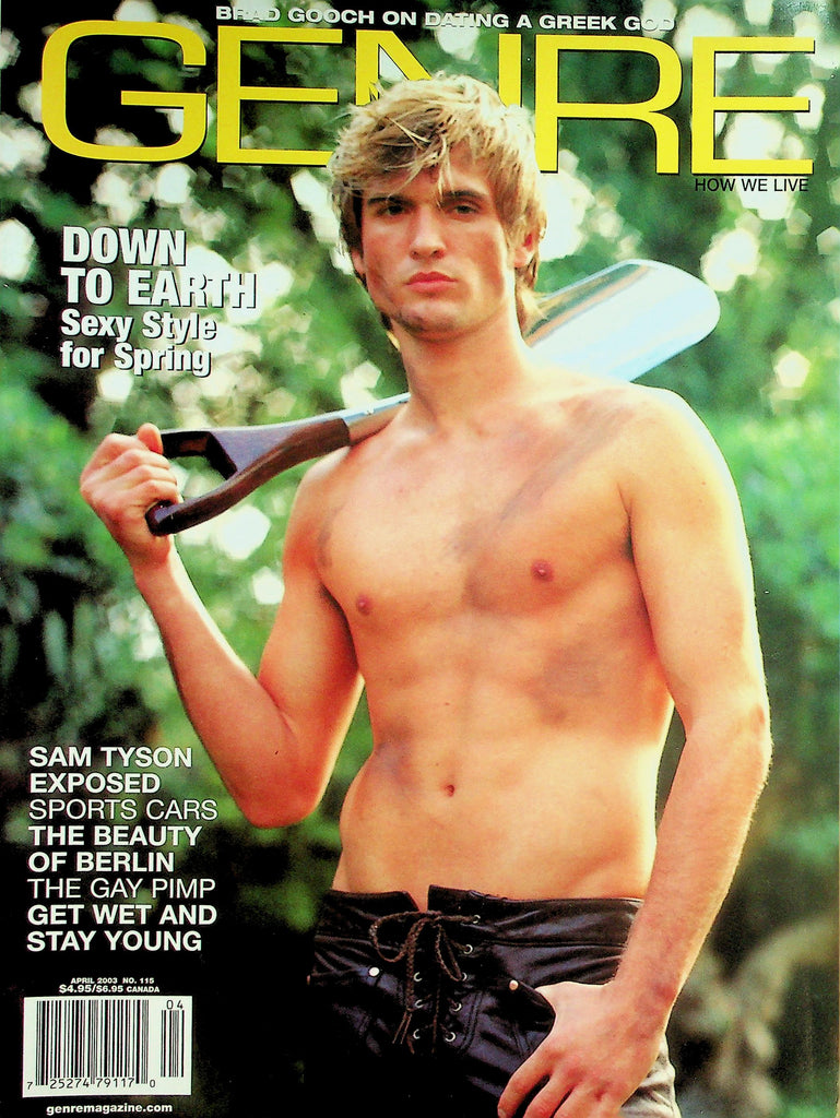 Genre Gay Interest Magazine  Down To Earth Sexy Style For Spring  April 2003  042326lmp