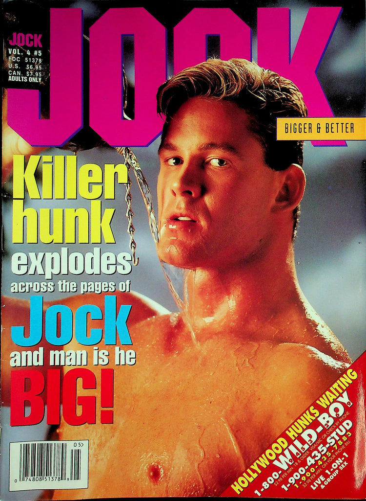 Jock Gay Magazine  Cover Guy Buck Ramsey  vol.4 #5 May 1995   041726lmp