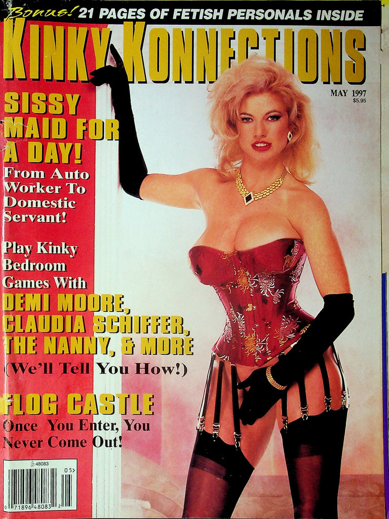Kinky Konnections Magazine Ft. Demi Moore & Claudia Schiffer May 1997 092125RP-
