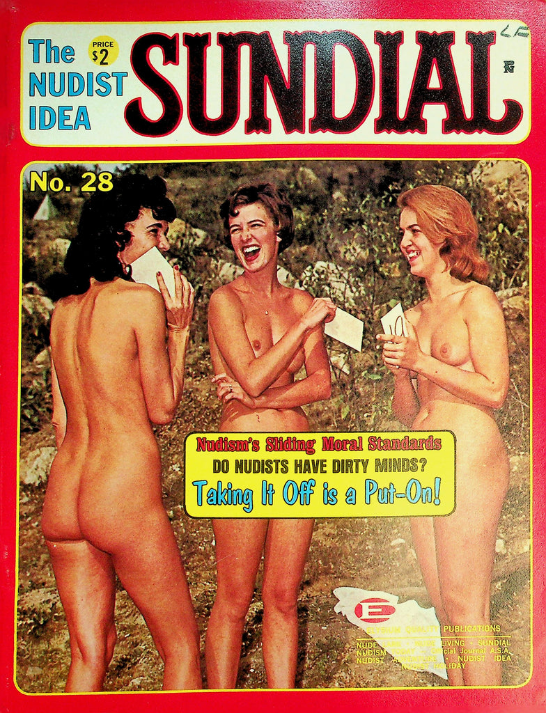 Sundial Nudist Magazine  Taking It Off Is A Put-On!  #28 1966  by Elysium  070426lmp-GSC