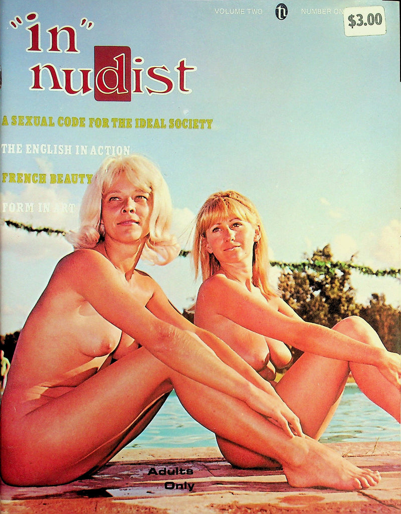 "In" Nudist Magazine  French Beauty / Form In Art  vol. 2 #1 1969  090926lmp-GSC