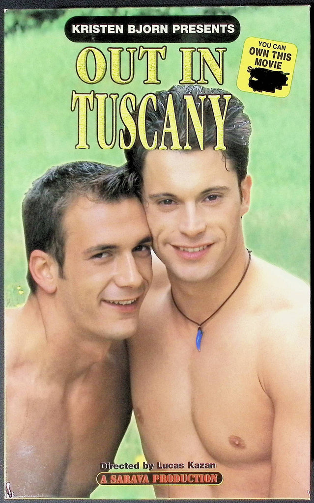 Out In Tuscany Sarava Productions Gay VHS 2001 101824JKVHS5