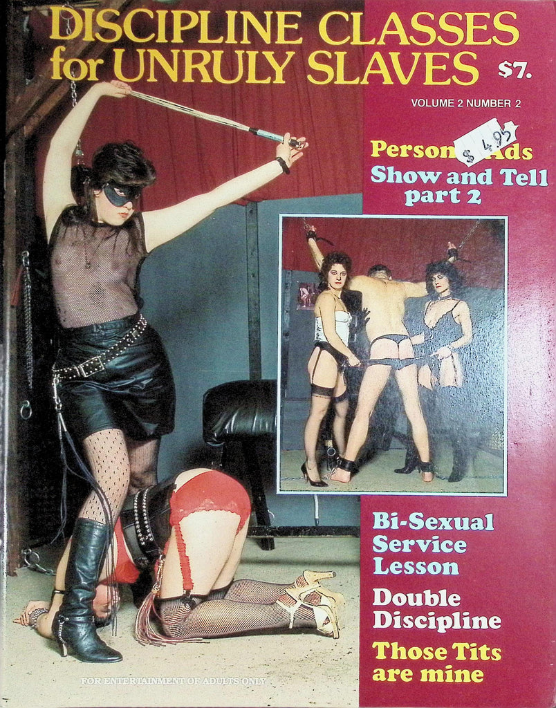 Discipline Classes for Unruly Slaves Vol 2 #2 Bi-Sexual Service Lesson 092126LLP