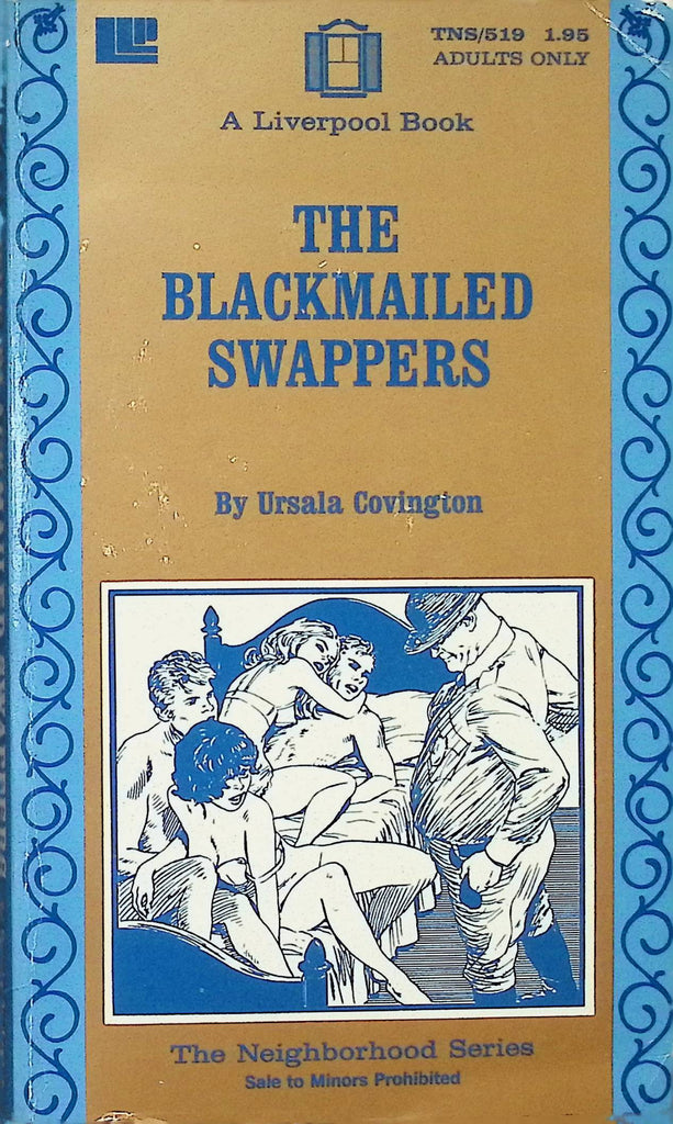 The Blackmailed Swappers by Ursala Covington TNS519 1972 Liverpool Library Press Book Adult Paperback Novel-090924AMP