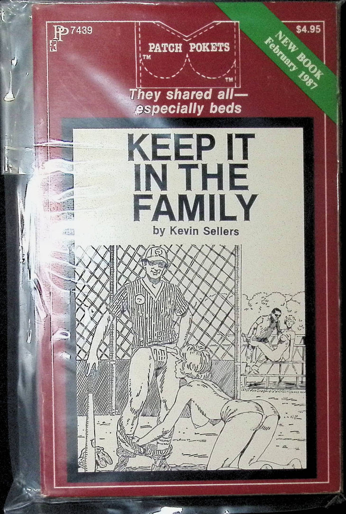 Keep it in by Kevin Sellers February 1987 Patch Pokets Book Greenleaf Classics Adult Novel-042324AMP