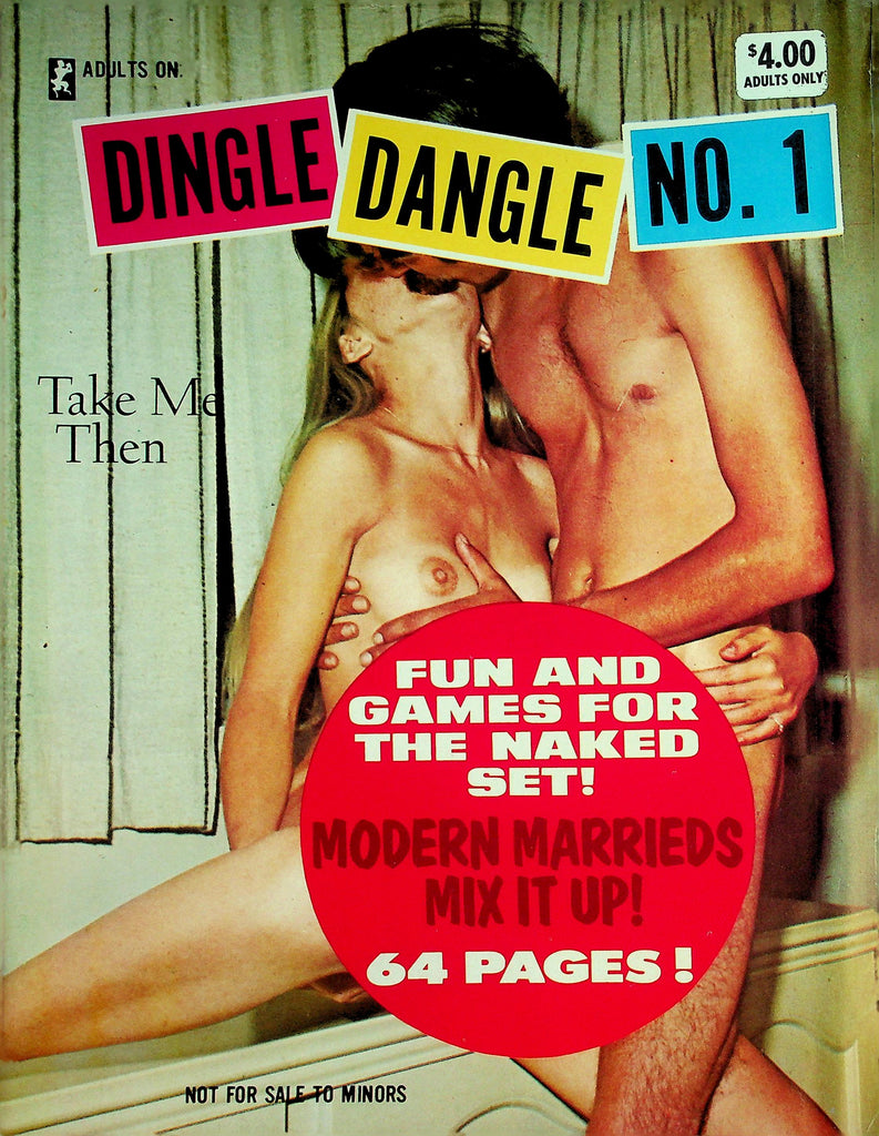Dingle Dangle Magazine Fun And Games For The Naked!  Modern Marrieds Mix it Up!  #1 1969  072826lmp-gsc