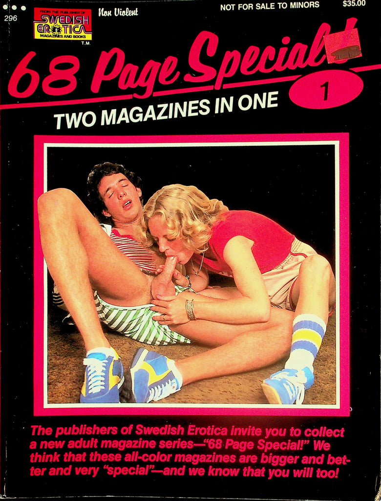 68 Page Special Two Magazines In One  #296  1980's Swedish Erotica    051226lmp