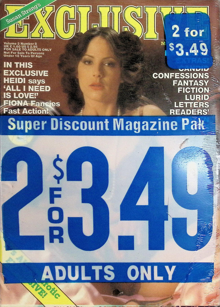 Lot of 2 Magazines: Exclusively & Vol 3 #8 & Fiesta New/Sealed 1980s 091926LLP