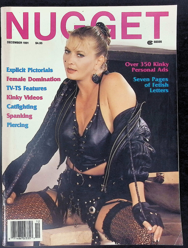 CLEARANCE Nugget Magazine Seven Pages of Fetish Letters Dec 1991 091725AKNON-38