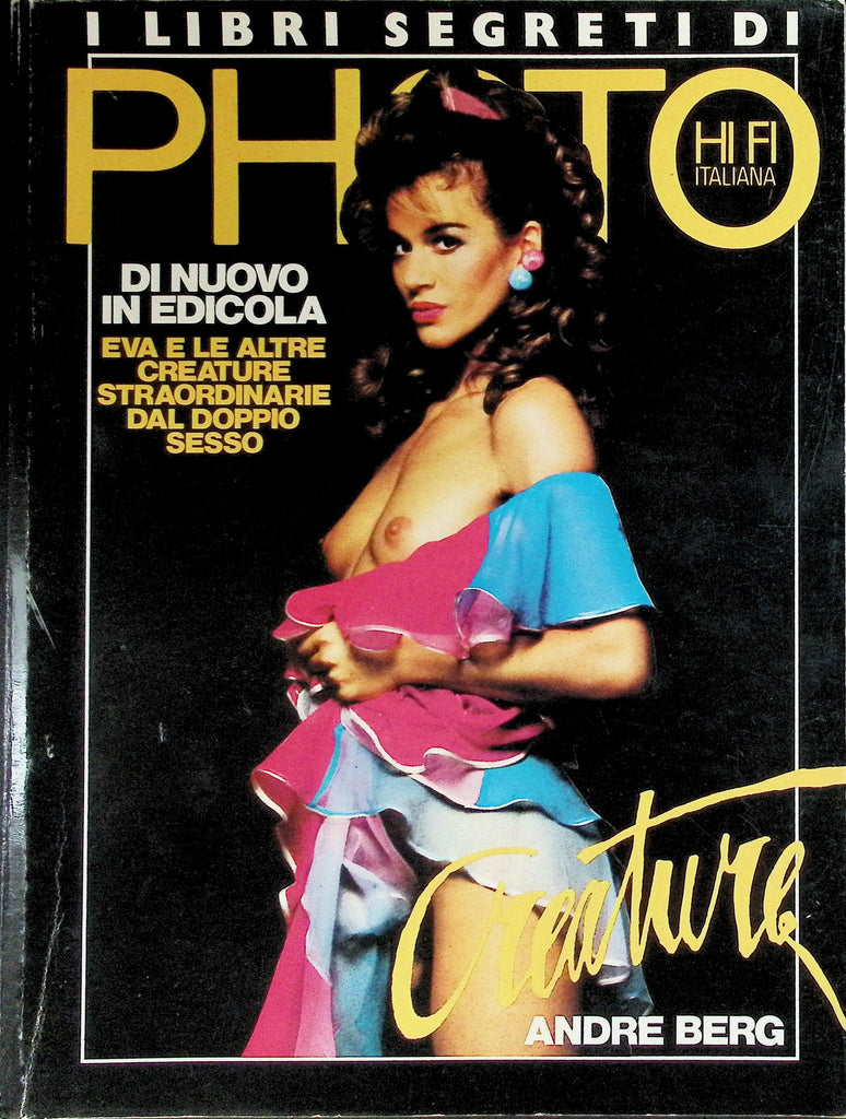 Photo Magazine Italiana Andre Berg Di Nuovo In Edicola Eva E Le Altre 1980s 090526LLP
