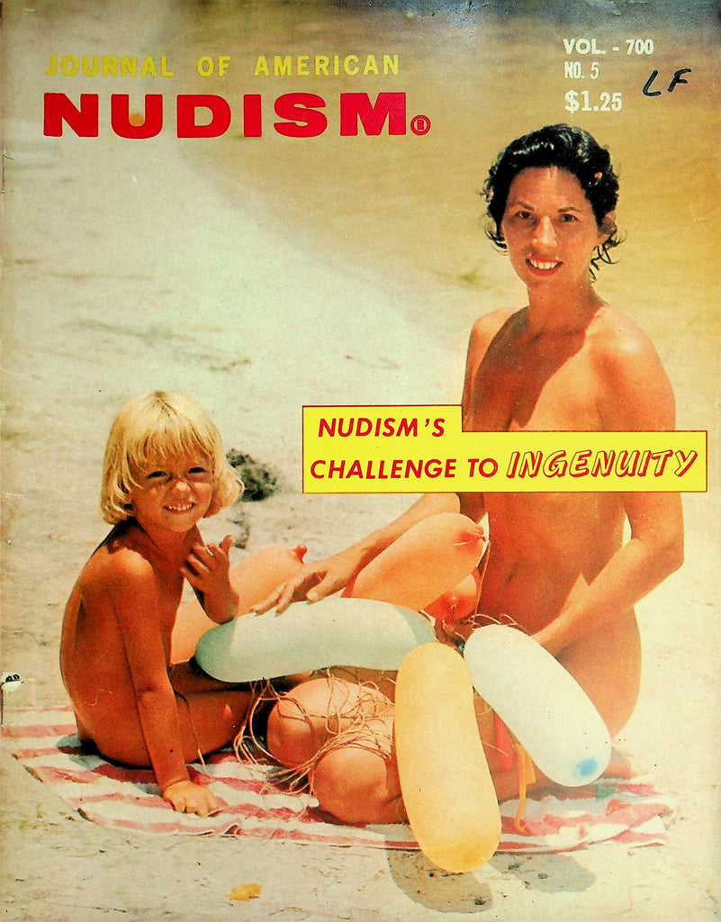 Journal Of American Nudism Magazine  Nudism's Challenge To Ingenuity  vol.700 #5  1960's      070726lmp-GSC