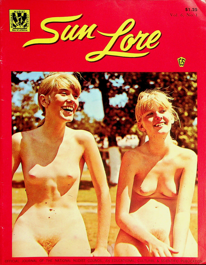 Sun Lore Nudist Magazine  Convention Caper / Excercise Sunnyside Up  vol.6 #1  1960's   080126lmp-GSC