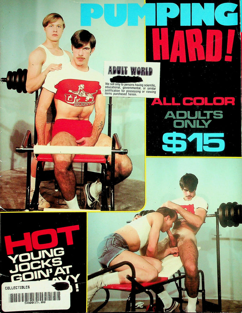 Pumping Hard! Gay Magazine   Hot Jocks!  #1  1970's   041126lmp