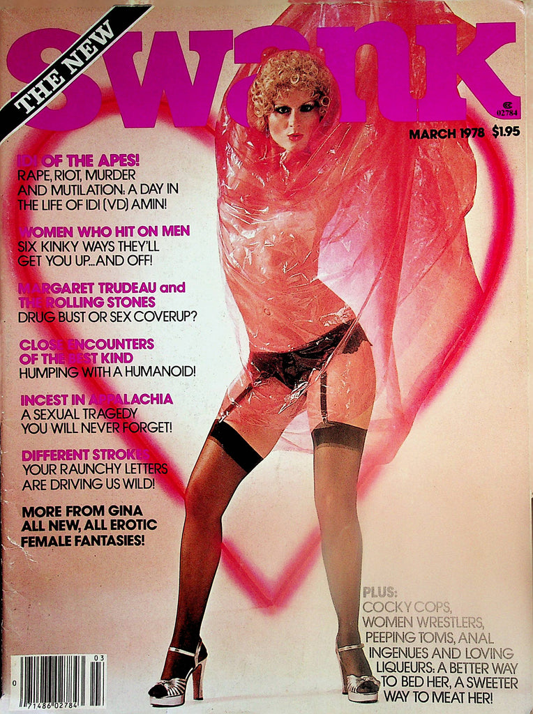 Swank Magazine  Margaret Trudeau & The Rolling Stones / Women Wrestlers  March 1978    020525lm-p