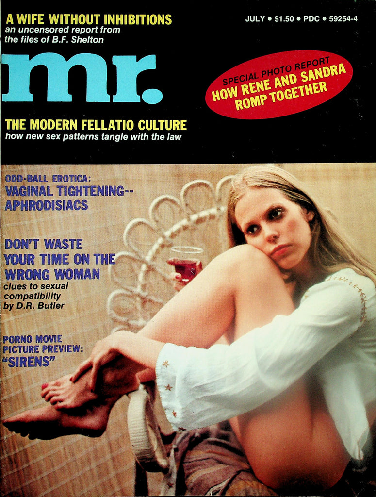 Mr. Magazine  How Rene And Sandra Romp Together  July 1975    112525lmp