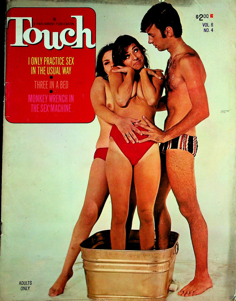 Touch Magazine  Three In A Bed  vol.6 #4 1969  Jaybird   072226lmp-GSC