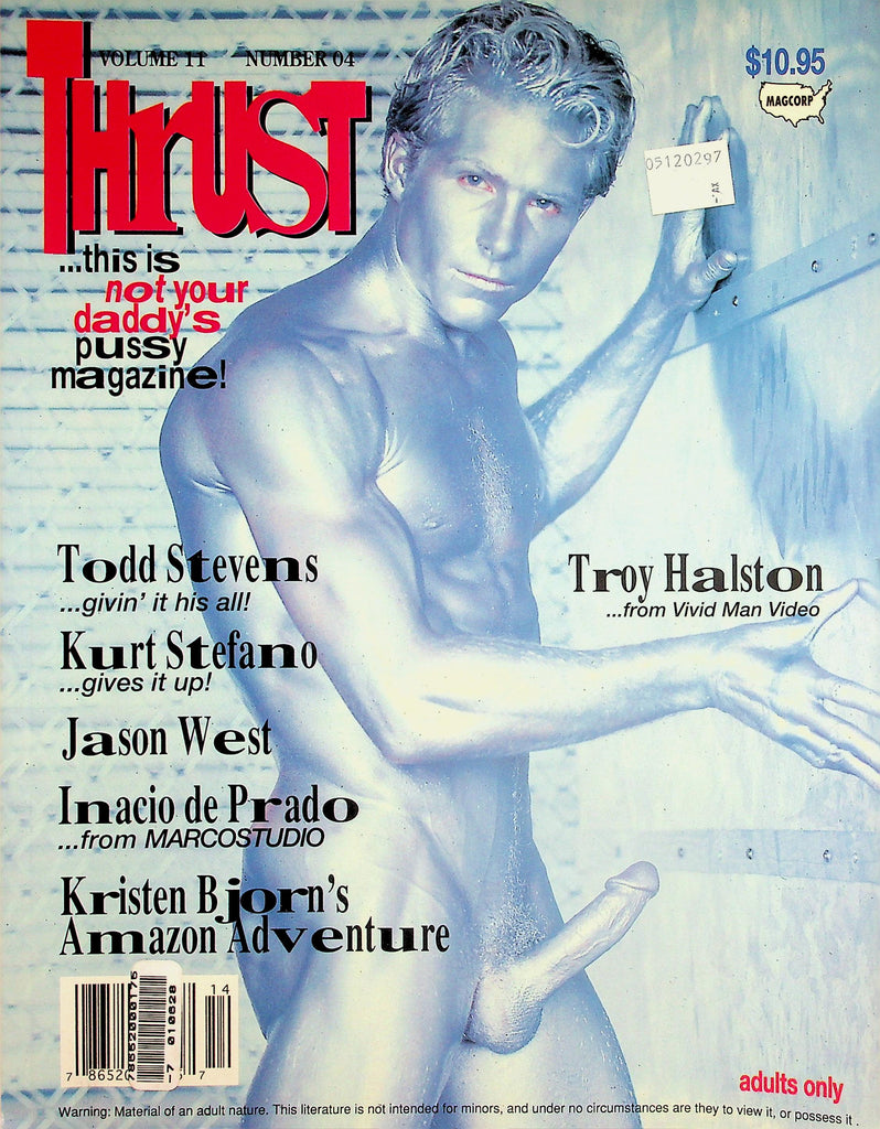Thrust Gay Magazine  Troy Halston  vol.11 #4   Magcorp  041526lmp