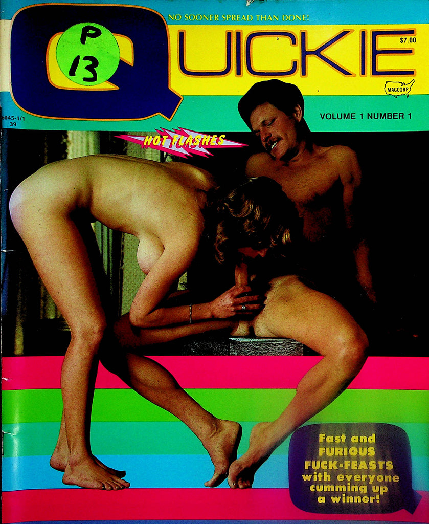 Quickie Magazine  Fast and Furious Fuck-Feasts  vol.1 #1  1983   030125lm-p