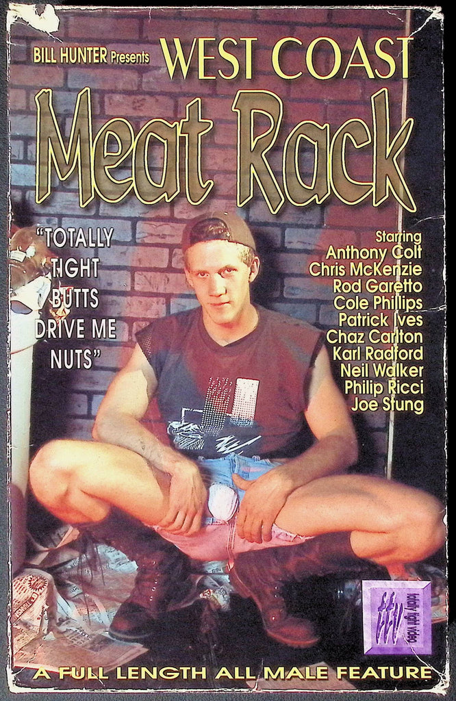 West Coast Meat Rack Totally Tight Video Gay VHS 1995 092624JKVHS2